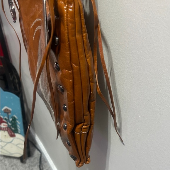 Brown Floral Women's Shoulder Bag - Picture 7 of 16